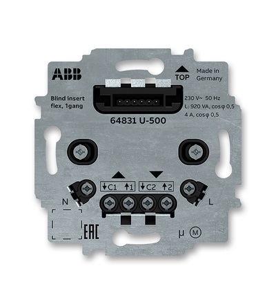 ABB Přístroj žaluziového spínače flex, pro krátkocestné ovládání 2CKA006400A0096