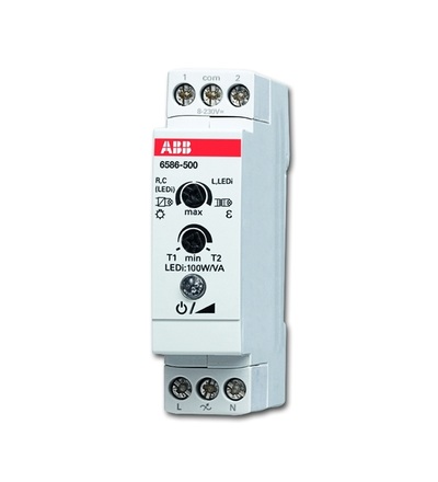 ABB Stmívač pro regulovatelné LED žárovky, řadový (typ 6586-500) 2CKA006590A0191