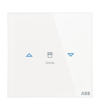 ABB Tacteo prvek ovládací dotykový 2násobný, 86x86 2CKA006300A1540