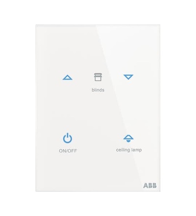 ABB Tacteo prvek ovládací dotykový 4násobný, 86x115 2CKA006300A1581