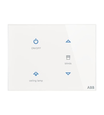 ABB Tacteo prvek ovládací dotykový 4násobný, 115x86 2CKA006300A1593