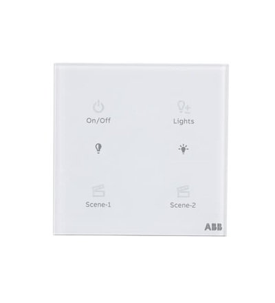 ABB Tacteo prvek ovládací dotykový 4násobný, 86x86 2CKA006300A1541