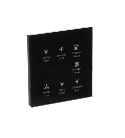 ABB Tacteo prvek ovládací dotykový 6násobný, 86x86 2CKA006300A1542