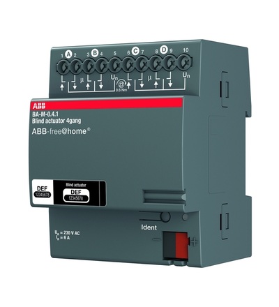 ABB Člen akční žaluziový 4násobný, řadový 2CDG510011R0011