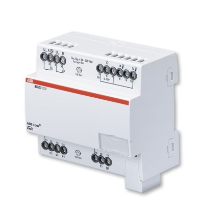 ABB Řadové rozhraní KNX/kotel/chladič, 1násobné, 0–10 V 2CDG110222R0011