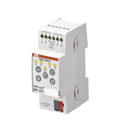 ABB Řadový binární vstup 4násobný, vnitřní testovací napětí 2CDG110090R0011