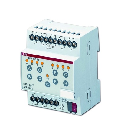 ABB Řadový binární vstup 8násobný, vnitřní testovací napětí 2CDG110092R0011