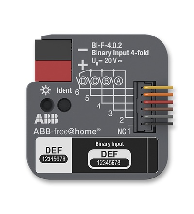 ABB Modul binárních vstupů 4násobný, zapuštěný 2CDG510024R0011
