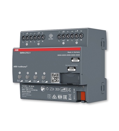 ABB Člen akční stmívací 4násobný, řadový 2CKA006220A0729