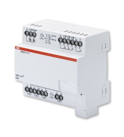 ABB Řadový akční člen fan-coilu, 2xPWM, 3st. 2CDG110210R0011