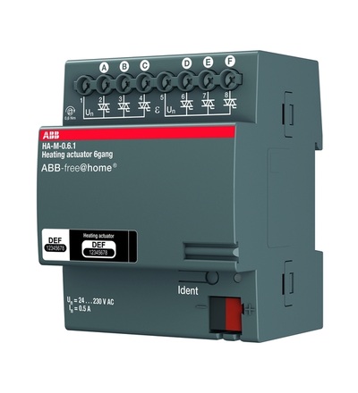 ABB Člen akční topení 6násobný, řadový 2CDG510008R0011
