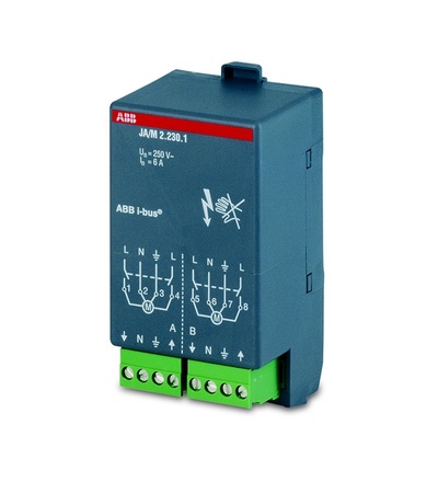 ABB Modul žaluziového akčního členu, 2násobný, 230 V AC 2CDG110003R0011