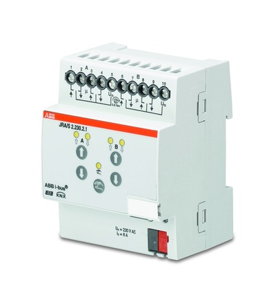 ABB Řadový žaluziový akční člen 2násobný, 230 V AC, manuální ovládání 2CDG110120R0011