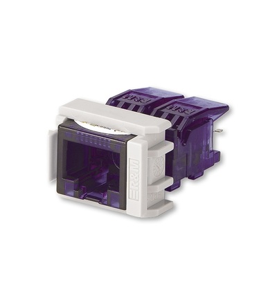 ABB Zásuvka RJ 45-8 Cat. 6 nestíněná (R&De Masssari) - do nosné masky R304374