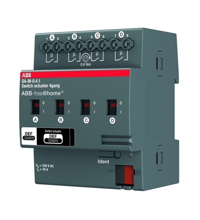 ABB Člen akční spínací 4násobný, řadový 2CDG510006R0011