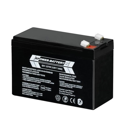 ABB Uzavřená olověná baterie,12VDC, 7Ah GHV9240001V0011