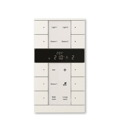 ABB Tenton prvek ovládací 10násobný s ovládáním HVAC 2CKA006330A0054