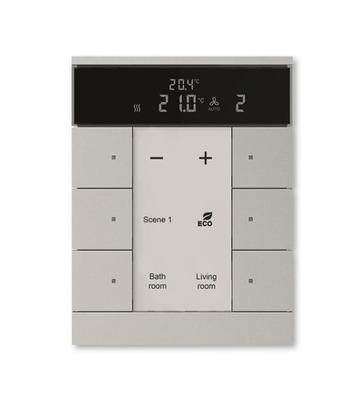 ABB Tenton prvek ovládací 6násobný s ovládáním HVAC 2CKA006330A0044