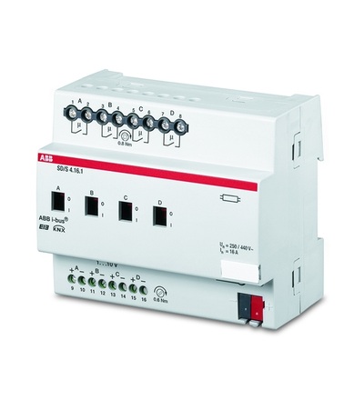 ABB Spínací a stmívací akční člen řadový, 16 A, 4násobný 2CDG110080R0011