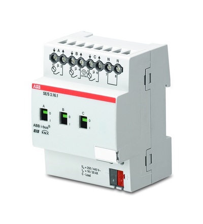 ABB Řadový energetický akční člen 3násobný, 16/20A 2CDG110136R0011