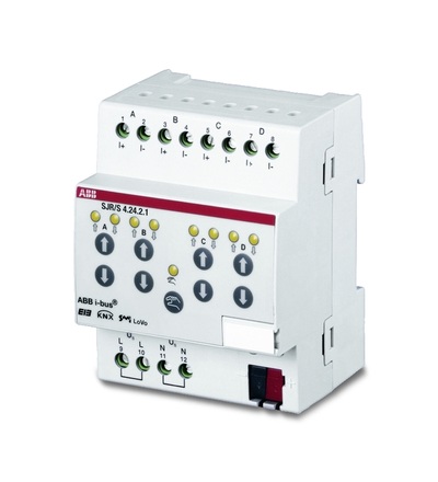 ABB Řadový žaluziový akční člen s ručním ovládáním, 4násobný, SMI LoVo 2CDG110143R0011