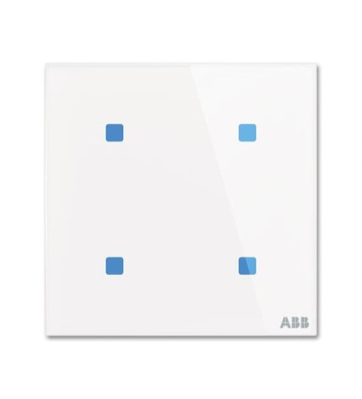 ABB Tacteo prvek ovládací dotykový 4násobný, 86x86 2CKA006300A1612