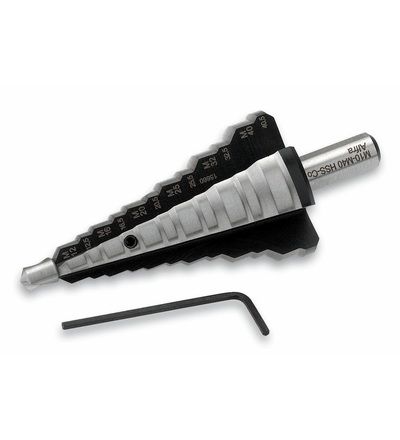CIMCO Stupňový vrták HSS M 12 - 40    134032