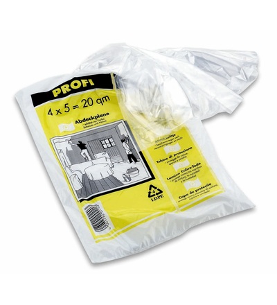 CIMCO Krycí plachta 0,015 mm - 4 x 5 m 145006