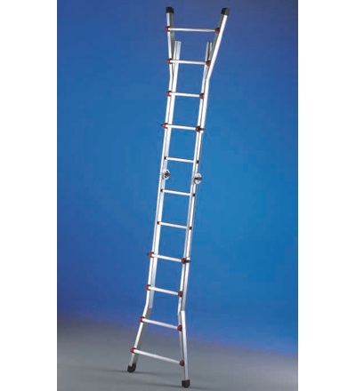 CIMCO Hliníkový teleskopický žebřík 2 x 6 146706