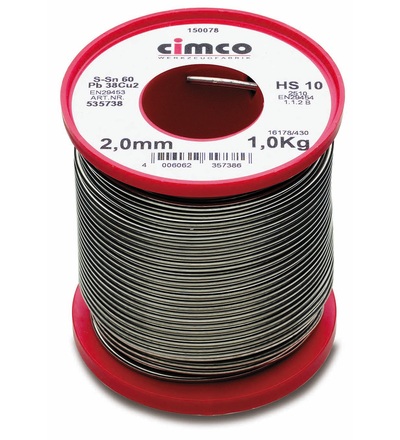 CIMCO Letovací drát Ø 2 mm (500 g) 150076