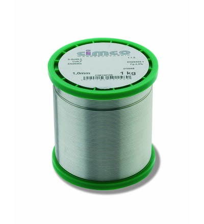 CIMCO Letovací bezolovnatý drát Ø 1,5 mm (1 kg) 150168