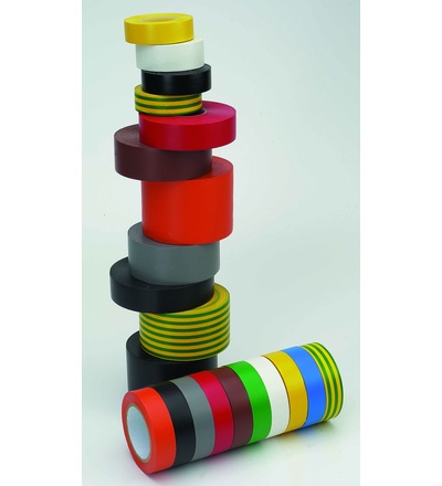 CIMCO Izolační páska PVC červená 19 mm - 20 m 160135