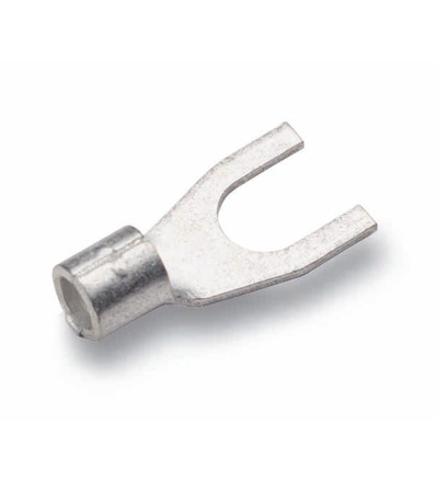 CIMCO Neizolovaná vidlice Cu 10/6 mm (100 ks) 180552