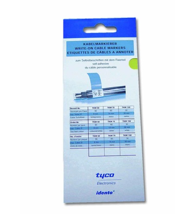 CIMCO Sada lepícího označení Ø 38 mm x 150 mm (30 ks) 182652