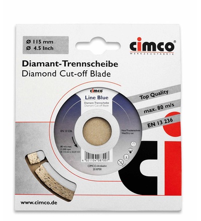 CIMCO Diamantový řezný kotouč na beton - 230 mm 208706