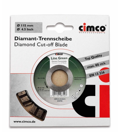 CIMCO Diamantový řezný kotouč na střešní krytinu - 150 mm 208746