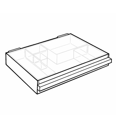 CIMCO Zásuvka pro magazín S 250-3 (57x320x250 mm)         403114