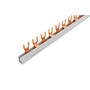 Prop. lišta G-2L-1000/10, vidlička, 2pól., 63A, rozteč 17,8mm, ELEMAN 1000345