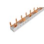 Prop. lišta G/S-L1+N-L2+N-L3+N-1000/16P, vidlička+kolík, 4-pól., 80A, rozteč 17,8+9mm, ELEMAN 1000364
