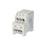 Blok pro rozdělení fází UVB 200 L G, 1pól., 200A, AL/CU, 1000V, šedý, na DIN, ELEMAN 1003207