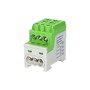 Blok pro rozdělení fází UVB 200 PE, 1pól., 200A, AL/CU, 1000V, zelený, na DIN, ELEMAN 1003209