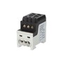 Blok pro rozdělení fází UVB 200 L S, 1pól., 200A, AL/CU, 1000V, černý, na DIN, ELEMAN 1003211