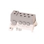 Blok pro rozdělení fází PVBS 250-7, 1pól., AL/CU, 250A, 690V, šedý, na DIN/panel, ELEMAN 1003953