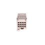 Blok pro rozdělení fází PVB 160-12, 1pól., AL/CU, 160A, 1000V, šedý, na DIN, ELEMAN 1003955