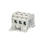 Svorka univerzální RKA 50 1/6 L G, 150A, 1pól. (6x vstup), AL/CU, šedá, na DIN/na panel, ELEMAN 1006024