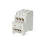 Blok pro rozdělení fází UVB 200 L G, 1pól., 200A, 1000V, šedý, na DIN, ELEMAN 1006064