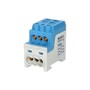 Blok pro rozdělení fází UVB 200 N, 1pól., 200A, 1000V, modrý, na DIN, ELEMAN 1006065