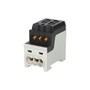 Blok pro rozdělení fází UVB 200 L S, 1pól., 200A, 1000V, černý, na DIN, ELEMAN 1006068