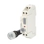Spínač soumrakový PALADIN 923501, 1-1000lux, 16A, s ext. čidlem (16mm), IP65, šedý, na DIN, ELEMAN 1008163