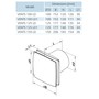 Ventilátor VENTS 100 LDA 12V hliníkový kryt, ELEMAN 1009264